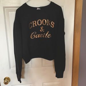 Crooks and Castles long sleeve crop
